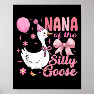 Póster Nana Goose En El Lejano Fa De La Confrontación De 