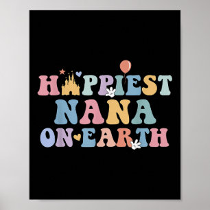 Póster Nana más feliz de la Tierra, Día de la Madre, mare