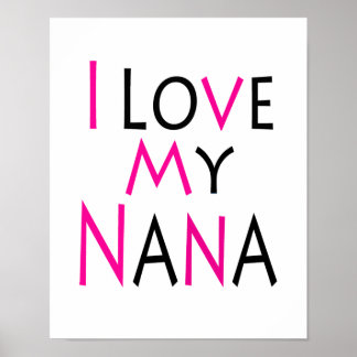 Póster Nana Poster (rosa)