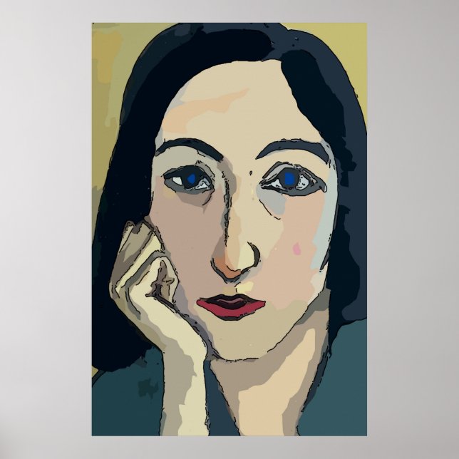 Póster Nancy, Matisse Style (Frente)
