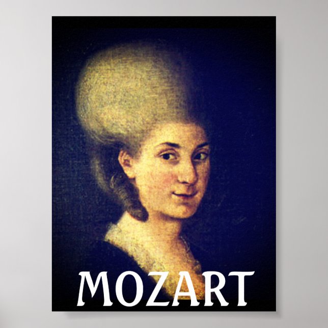 Póster Nannerl Mozart (Frente)