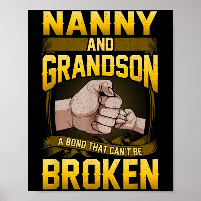 Póster Nanny And Grandson A Bond That Can't Be Broken Shi (Frente)