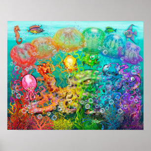 Póster Nanny Octopus Poster