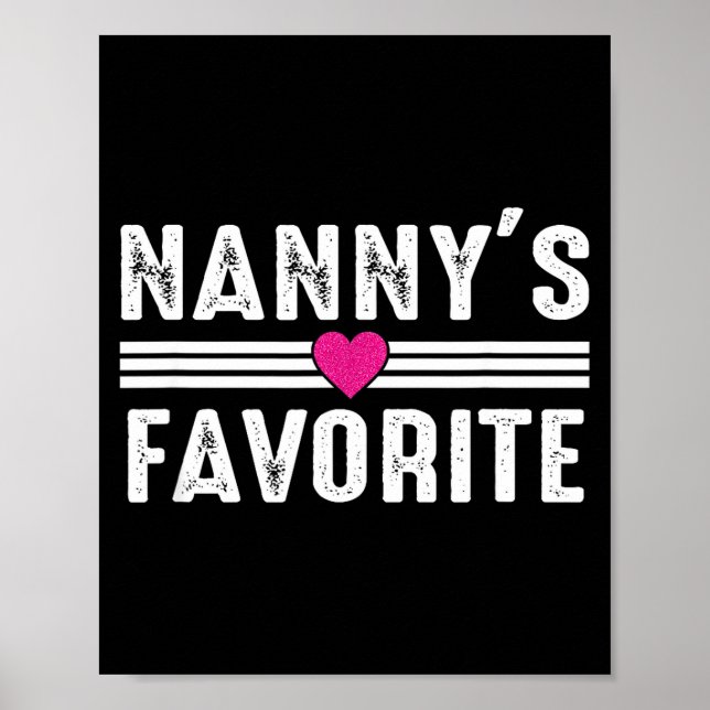 Póster Nanny's Favorite  (Frente)