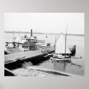 Póster Nantasket en Manhasset, 1904