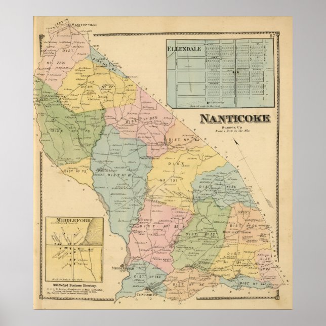 Póster Nanticoke (Frente)