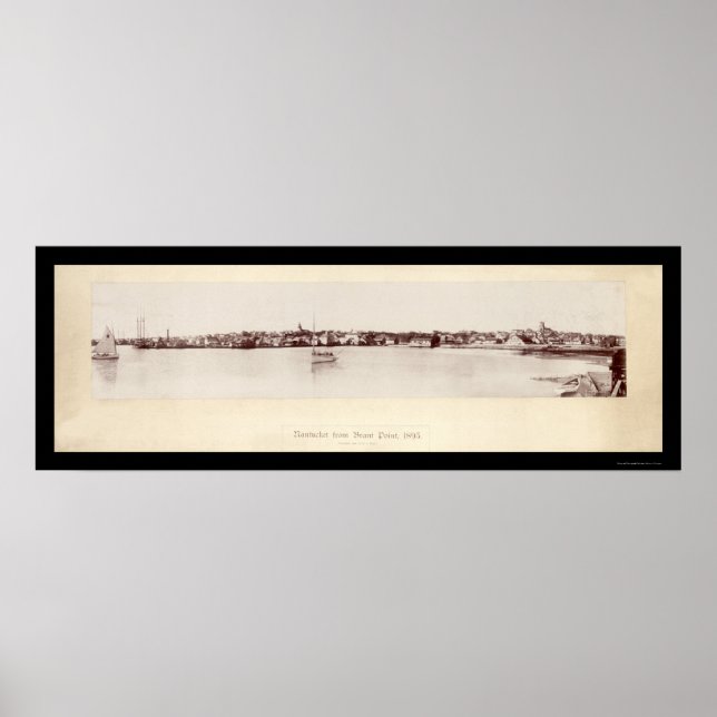 Póster Nantucket de Brant Photo 1895 (Frente)