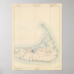 Póster Nantucket, Massachusetts