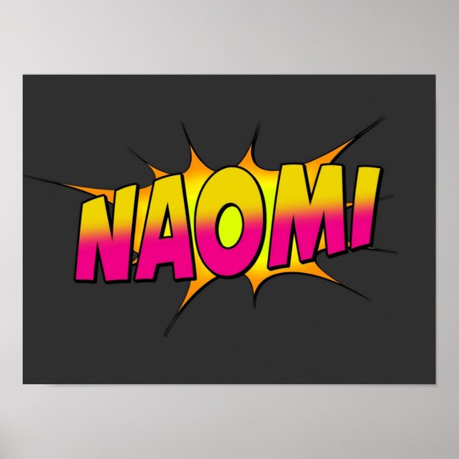 Póster Naomi (Frente)