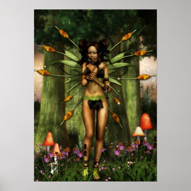 Póster Naomi Enchanted Forest Fairy Poster (Frente)