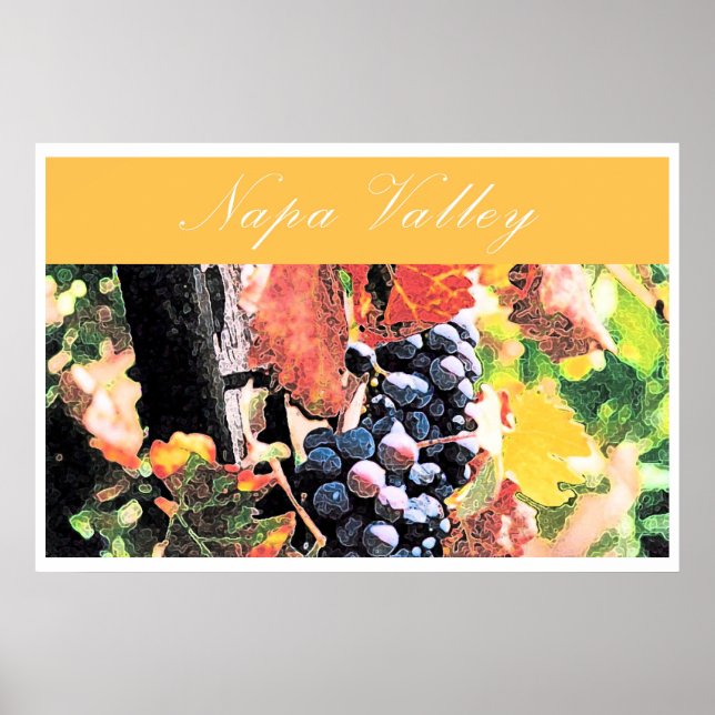 Póster Napa Valley (Frente)