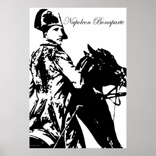 Póster Napoleón A Caballo (Frente)
