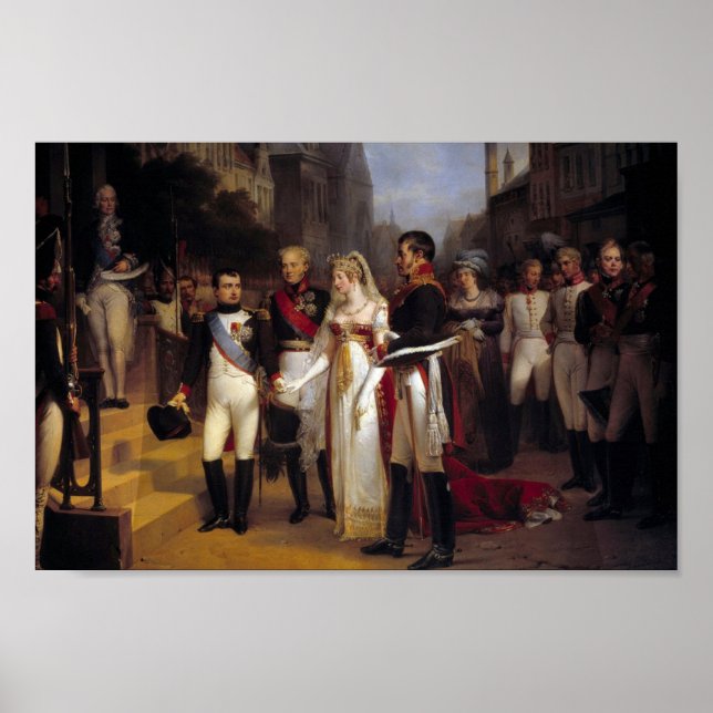 Póster Napoleon and the Queen of Prussia at Tilsit (Frente)