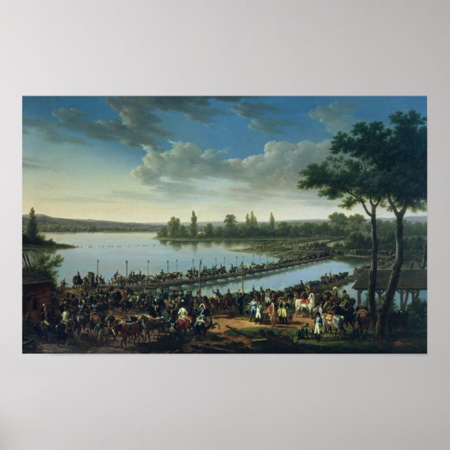 Póster Napoleón antes de la batalla de Wagram (Frente)