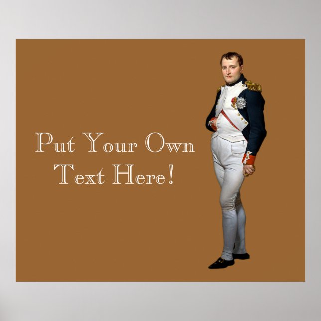 Póster Napoleón Bonaparte (Frente)