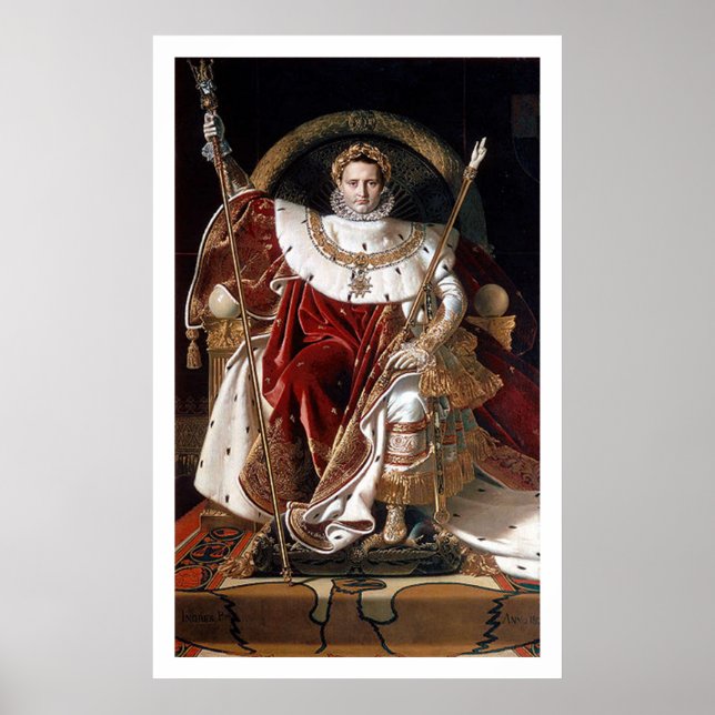 Póster Napoleón Bonaparte (Frente)