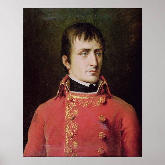 Póster Napoleón Bonaparte 1796 (Frente)