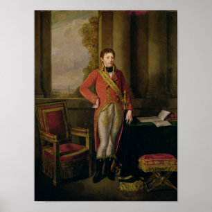 Póster Napoleón Bonaparte como primer cónsul, 1799-1805