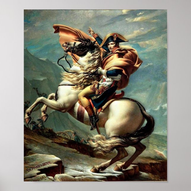 Póster Napoleón Bonaparte Emperador Francia (Frente)