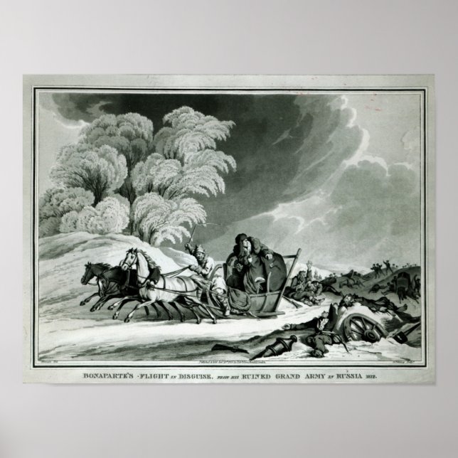 Póster Napoleón disfrazado (Frente)