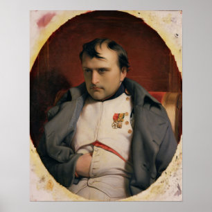 Póster Napoleon en Fontainebleau, 1846