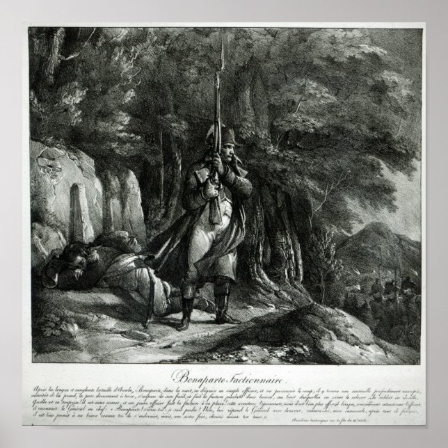 Póster Napoleón en régimen de centinela (Frente)