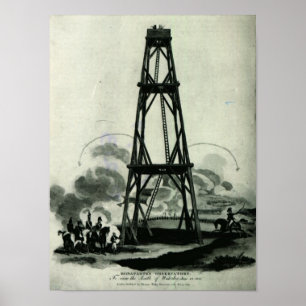 Póster Napoleón en su observatorio