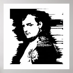 Póster Napoleon gráfico
