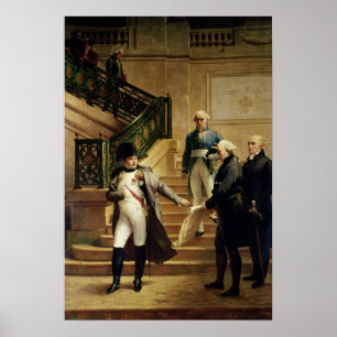 Póster Napoleón I en el Palacio Real