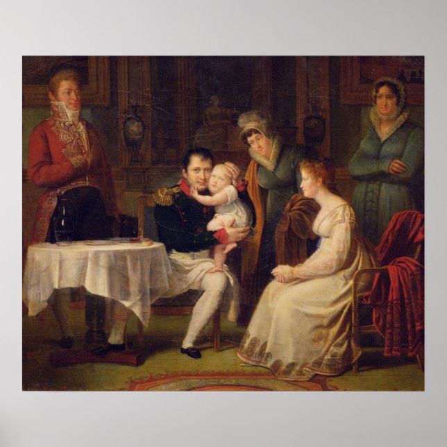 Póster Napoleón I Marie Louise y el Rey de Roma (Frente)