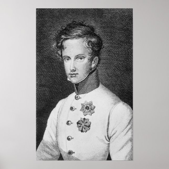 Póster Napoleón II, Francois Charles Joseph (Frente)