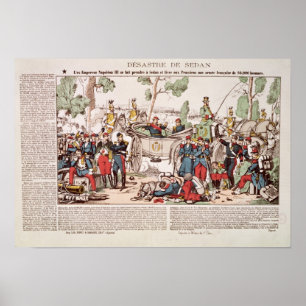 Póster Napoleon III llega el sedán