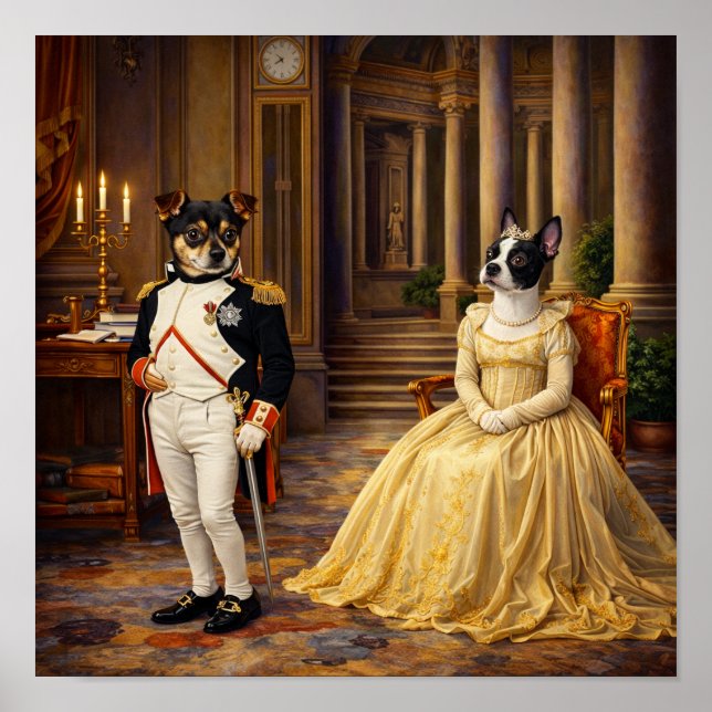 Póster "Napoleón & Josefina" (Frente)