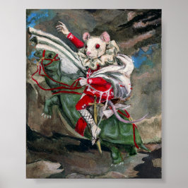 Póster Napoleón Mouse Poster pequeño