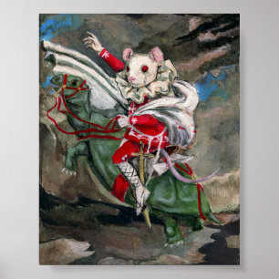 Póster Napoleón Mouse Poster pequeño