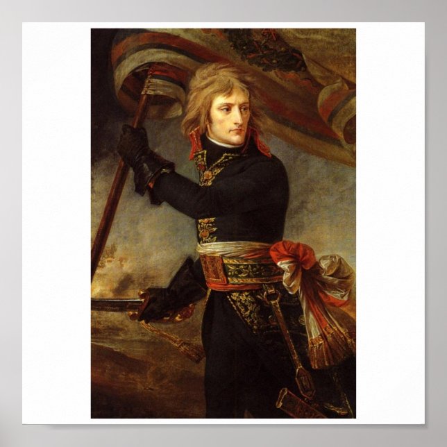Póster Napoleón por Antoine Jean Gros (Frente)