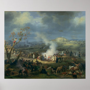 Póster Napoleon  Visiting a Bivouac