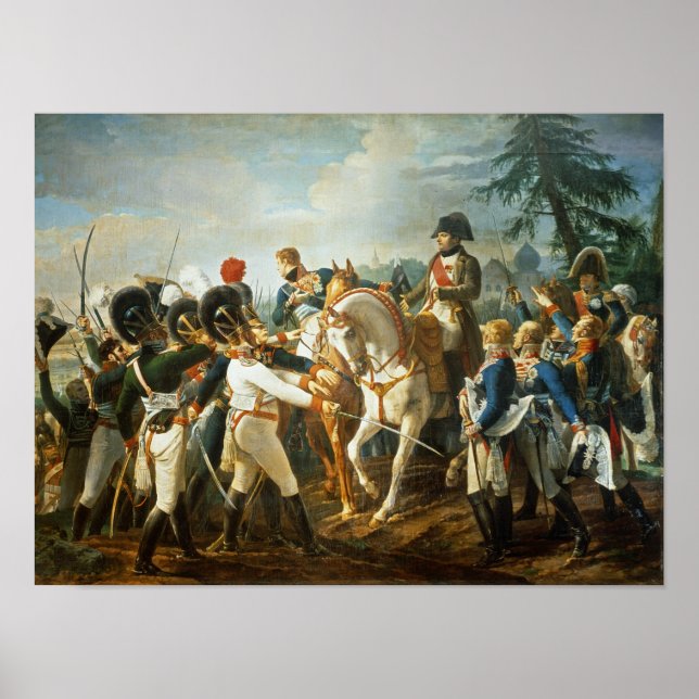 Póster Napoleón y Baviera y Wurttemberg (Frente)