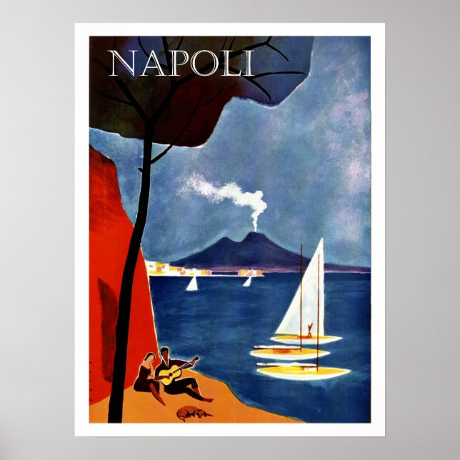 Póster Nápoles (Frente)