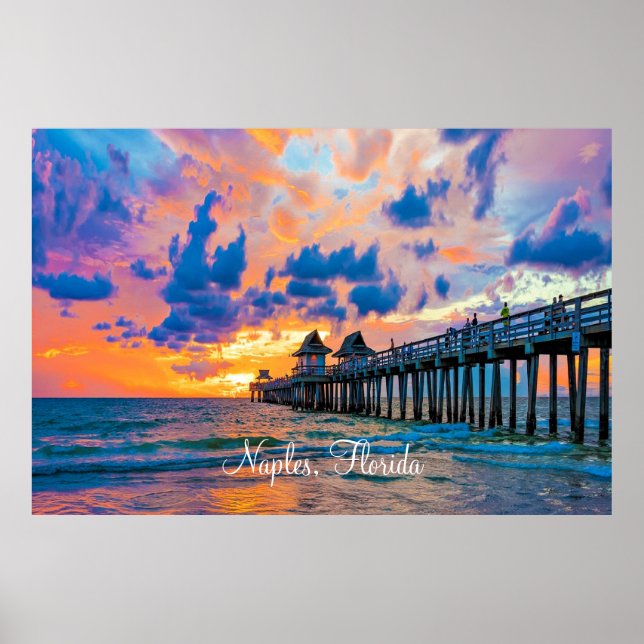 Póster Nápoles, Florida (Frente)
