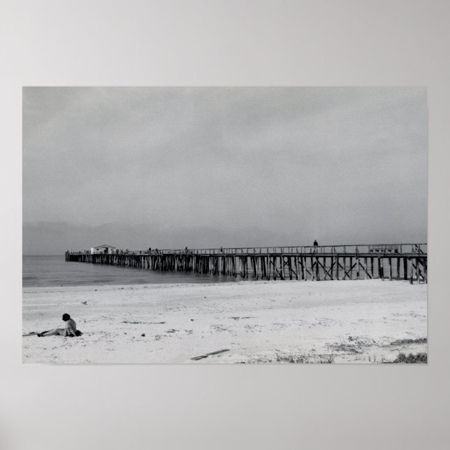 Póster Nápoles Florida Pier (Frente)