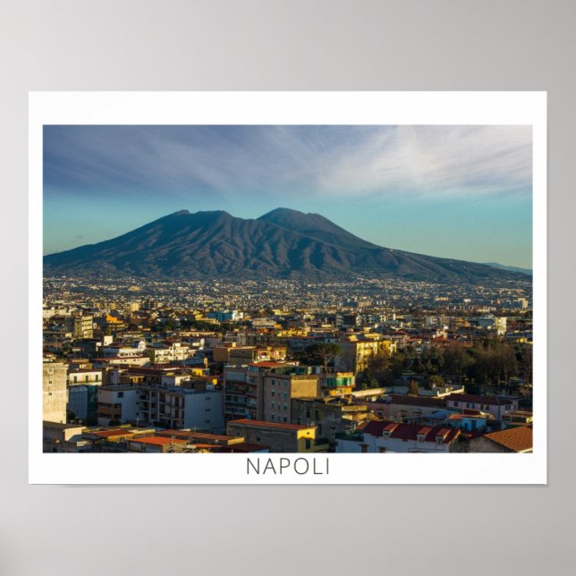 Póster Nápoles Italia (Frente)