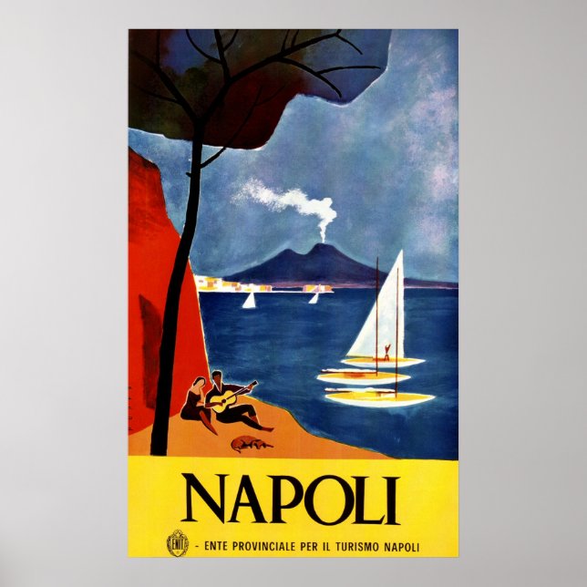 Póster Napoli (Frente)