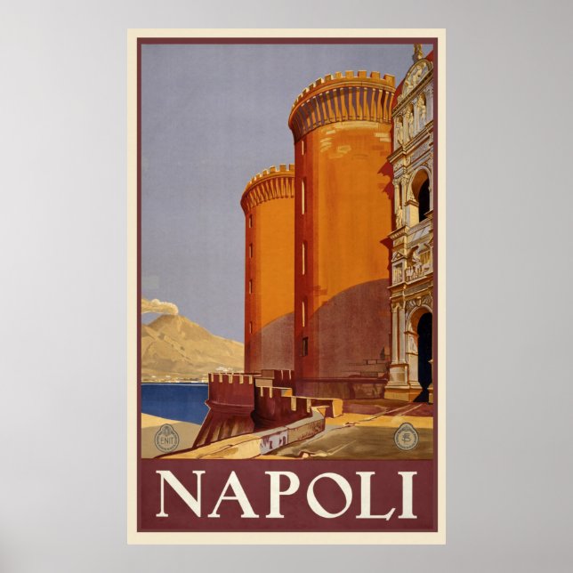Póster Napoli Italia (Frente)