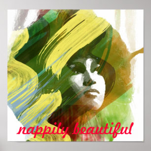 Póster Nappily Beautiful - Poster