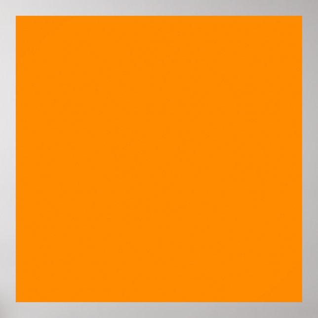 Póster Naranja  (Frente)