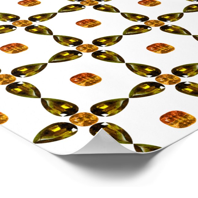 Póster Naranja (Esquina)