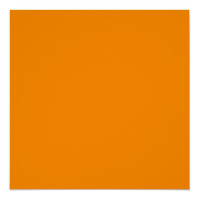 Póster Naranja (Anverso)