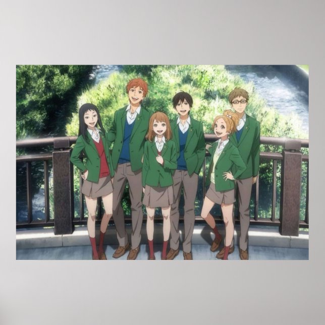 Póster Naranja Anime (Frente)