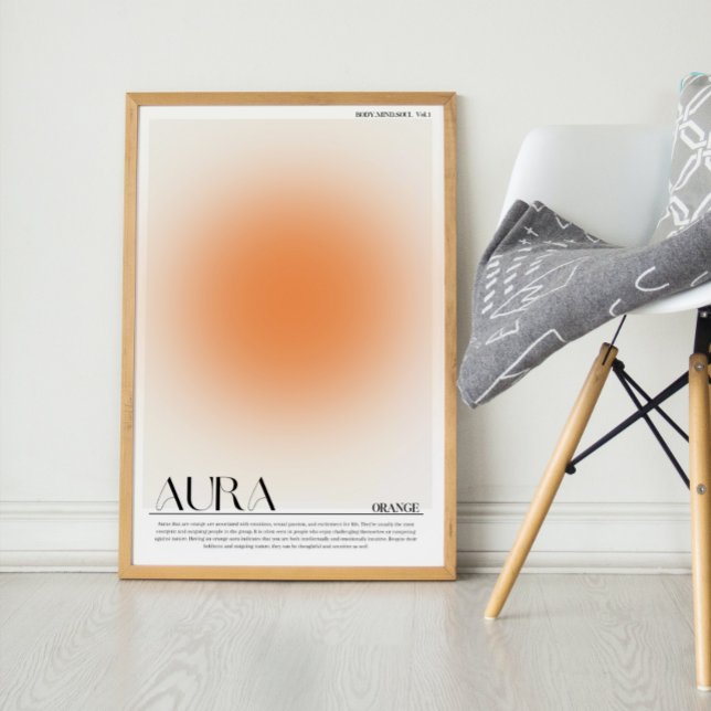 Póster Naranja Aura Poster (Subido por el creador)